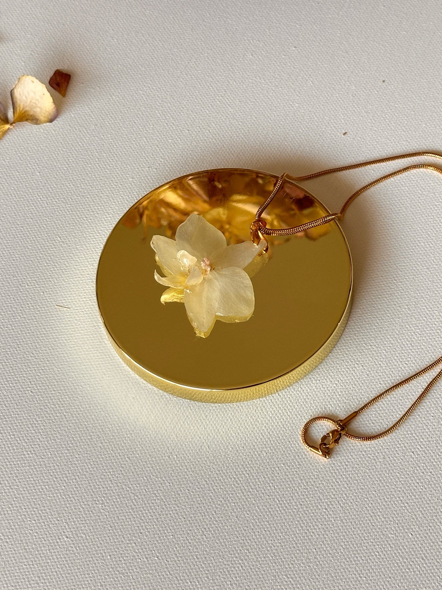 White Orchid Necklace